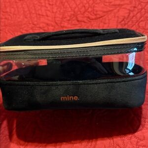 Cosmetics bag with Skincare essentials